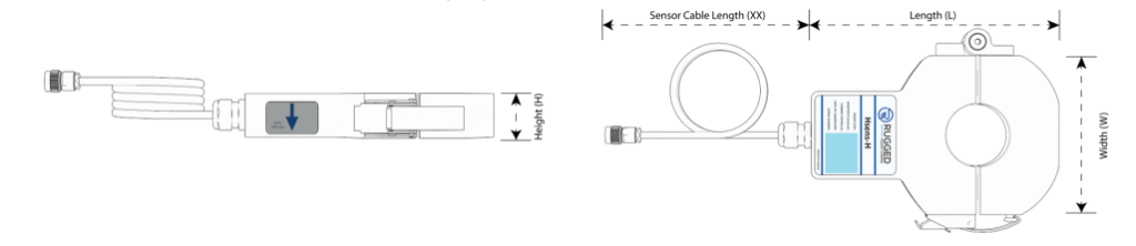 HSENS-H High-Frequency Current Transformer Sensor